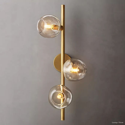 Bubble Organic Glass Wall Sconce