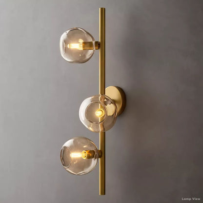 Bubble Organic Glass Wall Sconce