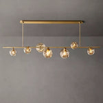 Bubble Linear Chandelier 78"