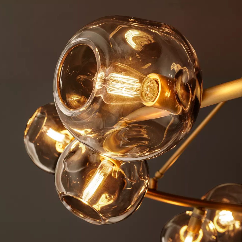 Bubble Round Chandelier 84"