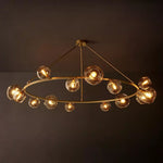 Bubble Round Chandelier 84"