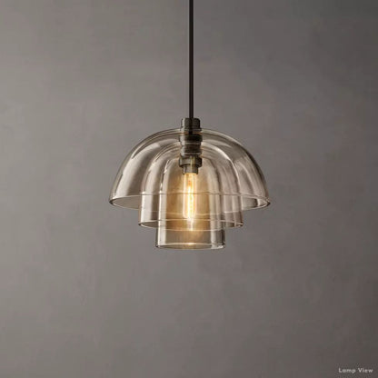 Blom Glass Cloche Pendant Light