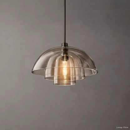 Blom Glass Cloche Pendant Light