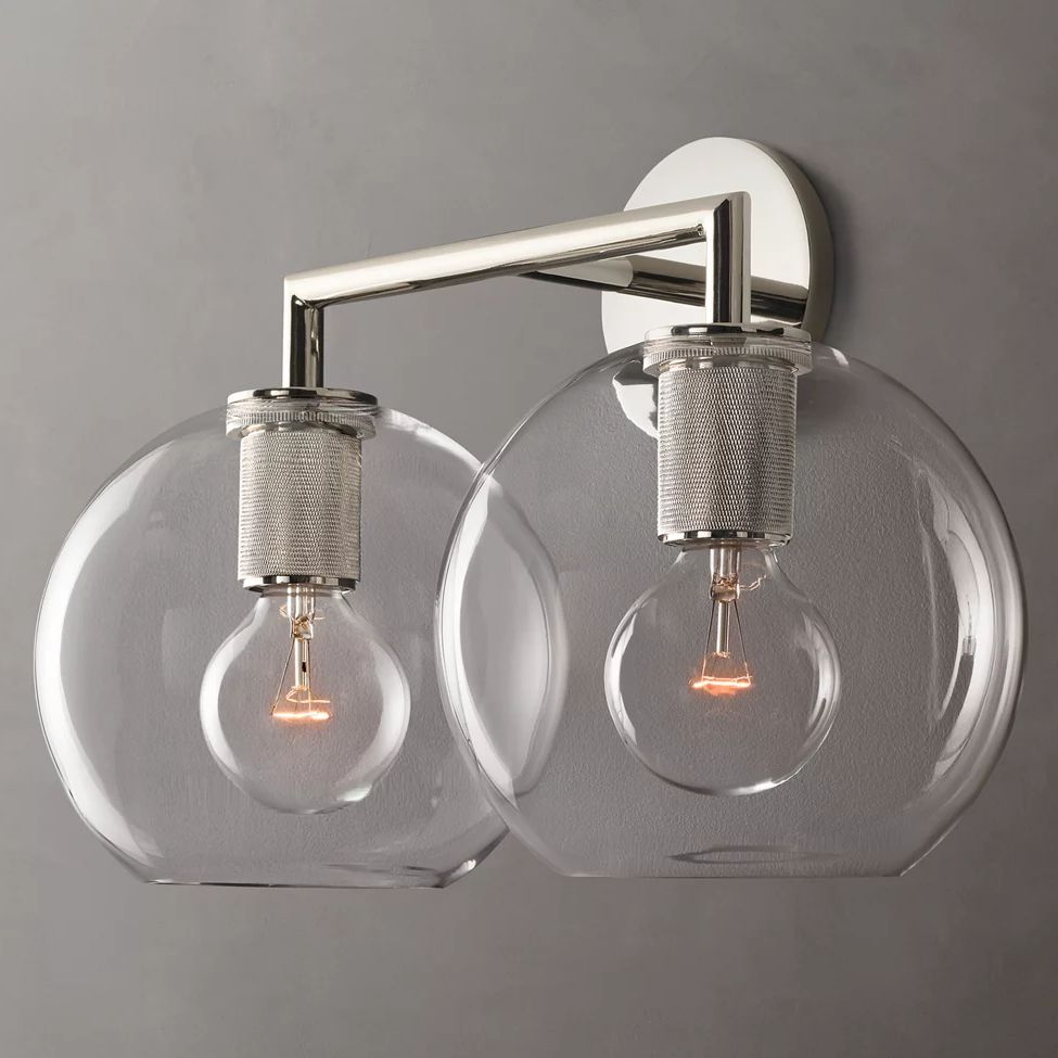 Utilitaire Globe Double Wall Sconce