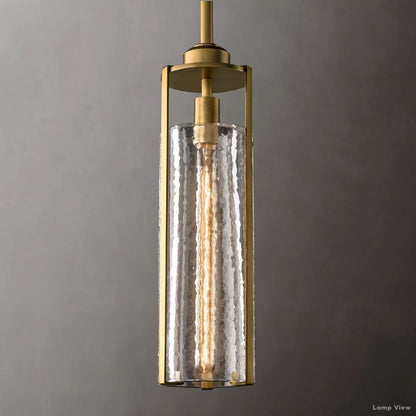 Arpege Cylinder Glass Pendant Light