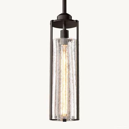 Arpege Cylinder Glass Pendant Light