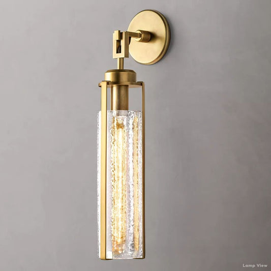 Arpege Cylinder Glass Wall Sconce