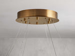 Halima Alabaster Halo Chandelier
