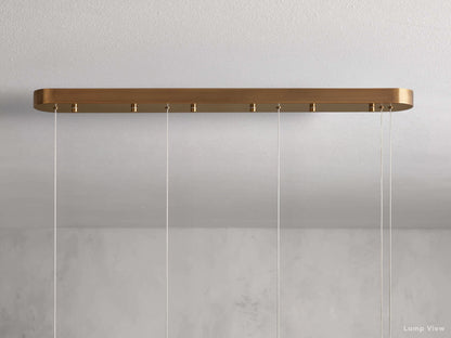 Halima Ambient Glow Linear Chandelier
