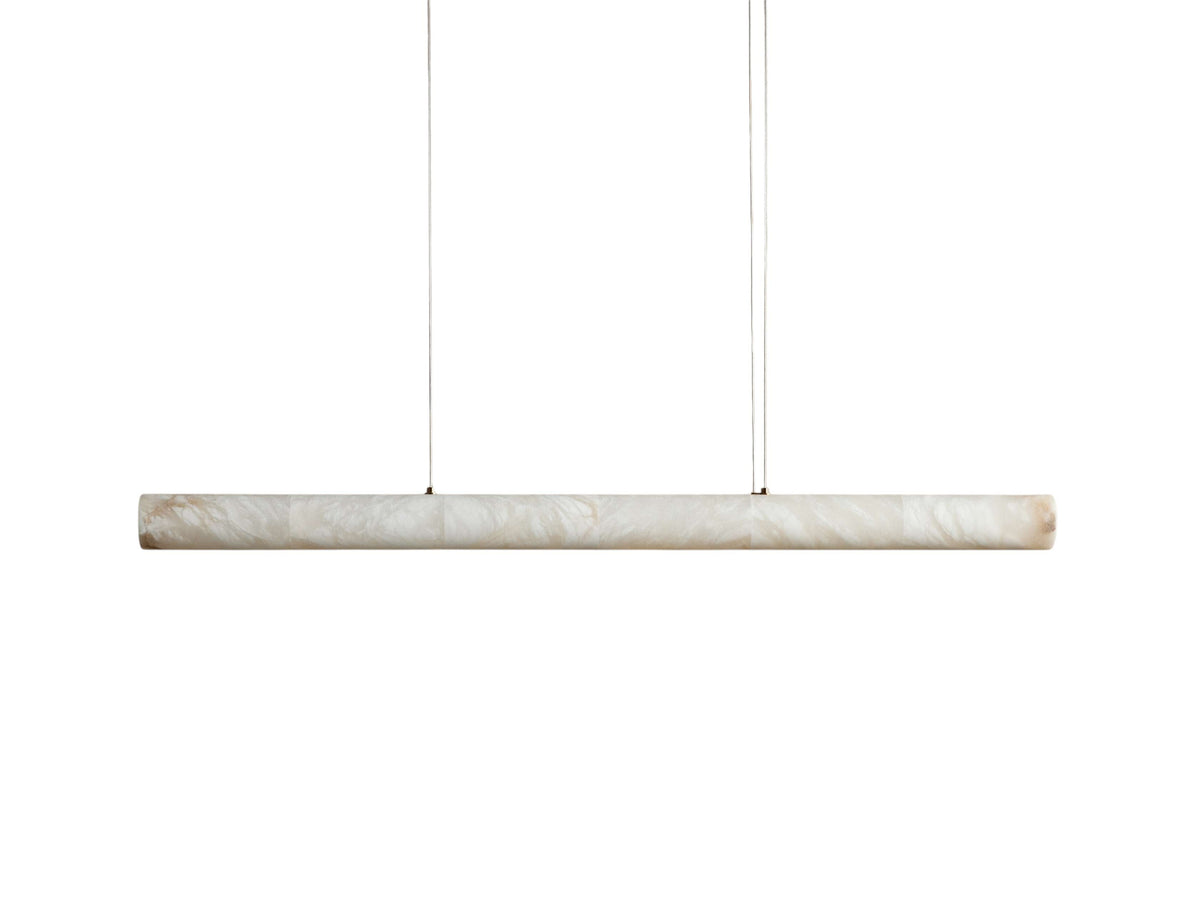 Halima Alabaster Linear Chandelier