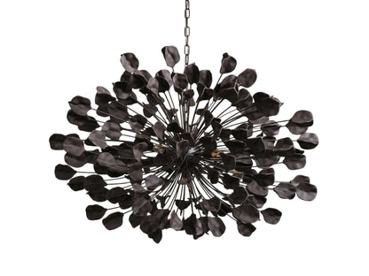 Lunaria Organic Floral Round Chandelier
