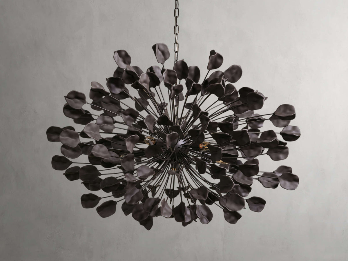 Lunaria Bloom Round Chandelier