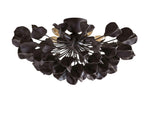 Lunaria Organic Floral Flush Mount