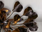Lunaria Organic Floral Flush Mount