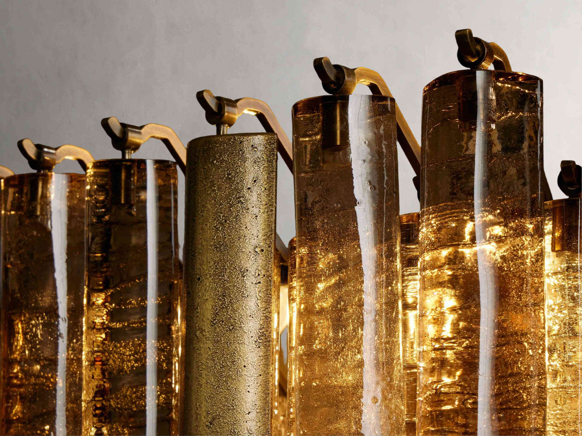 Neve Glass Linear Chandelier