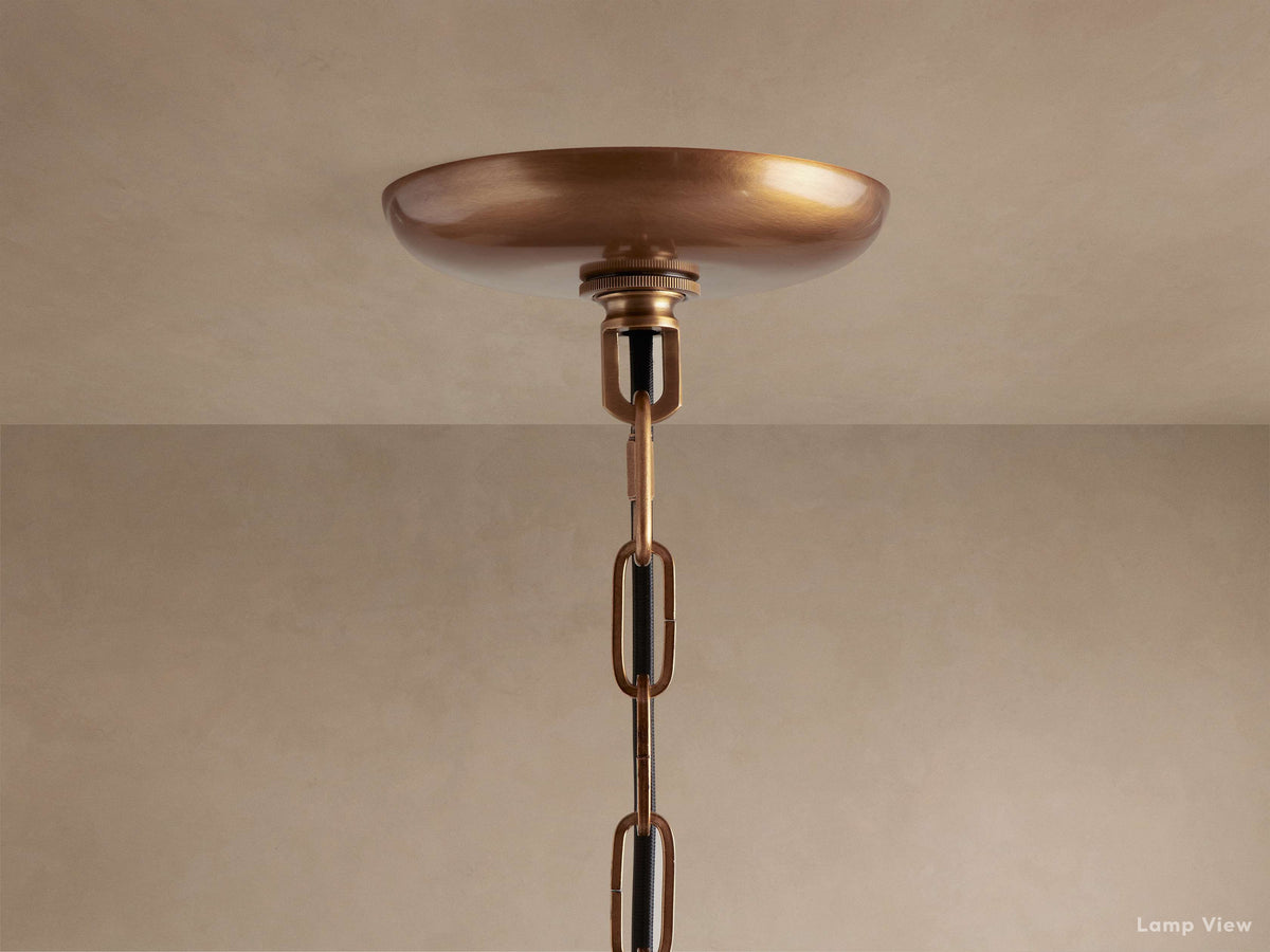 Ghiaccio Hooked Glass Pendant Light