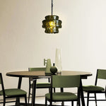 Ghiaccio Hooked Glass Pendant Light