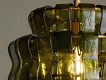 Ghiaccio Hooked Glass Pendant Light