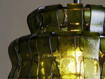 Ghiaccio Hooked Glass Pendant Light