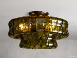 Ghiaccio Hooked Glass Flush Mount
