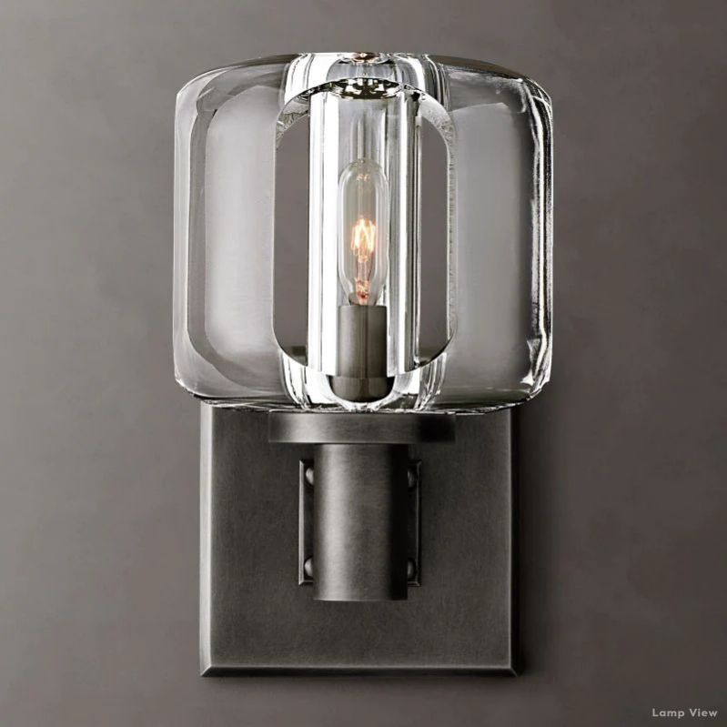 Demaret Modern Crystal Wall Sconce