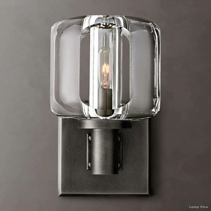 Demaret Modern Crystal Wall Sconce
