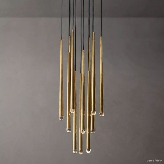Aquitaine Conical Form Round Chandelier 18"