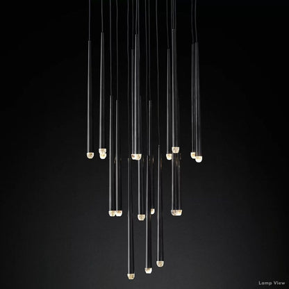 Aquitaine Conical Form Round Chandelier 30"