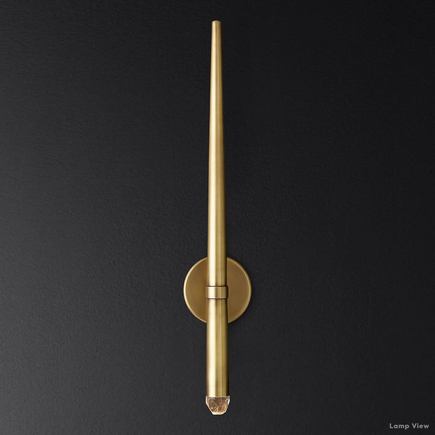 Aquitaine Conical Form Torch Wall Sconce