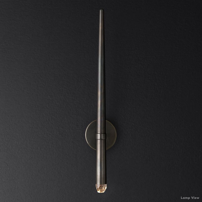 Aquitaine Conical Form Torch Wall Sconce