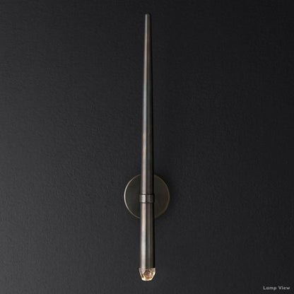 Aquitaine Conical Form Torch Wall Sconce