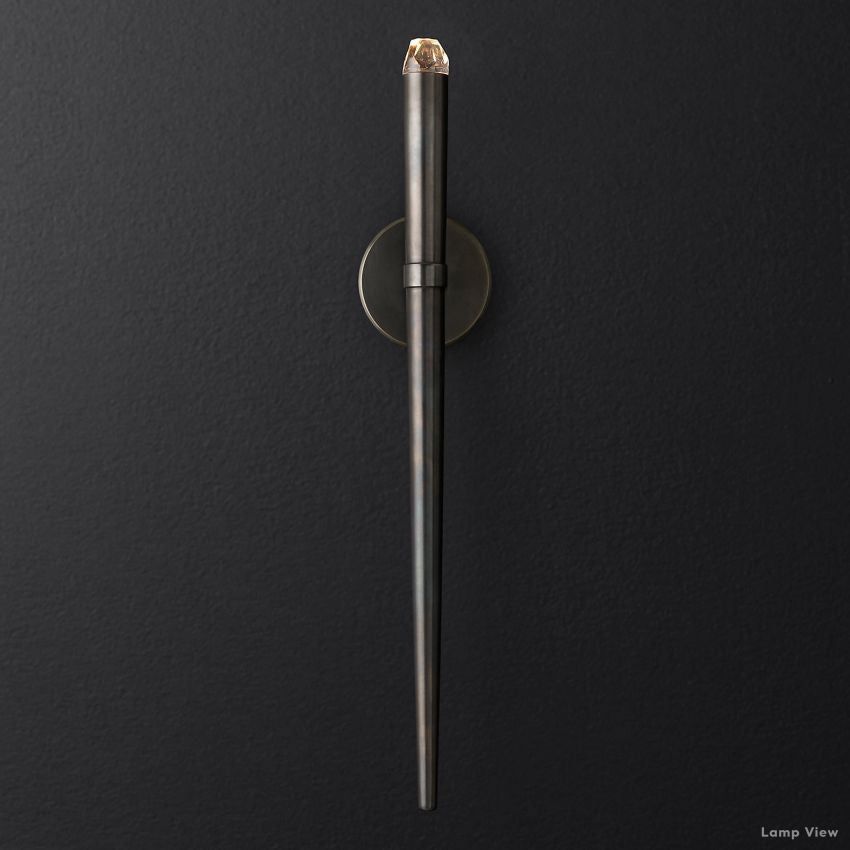 Aquitaine Conical Form Torch Wall Sconce