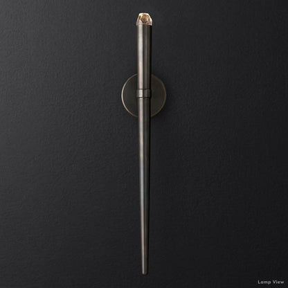 Aquitaine Conical Form Torch Wall Sconce