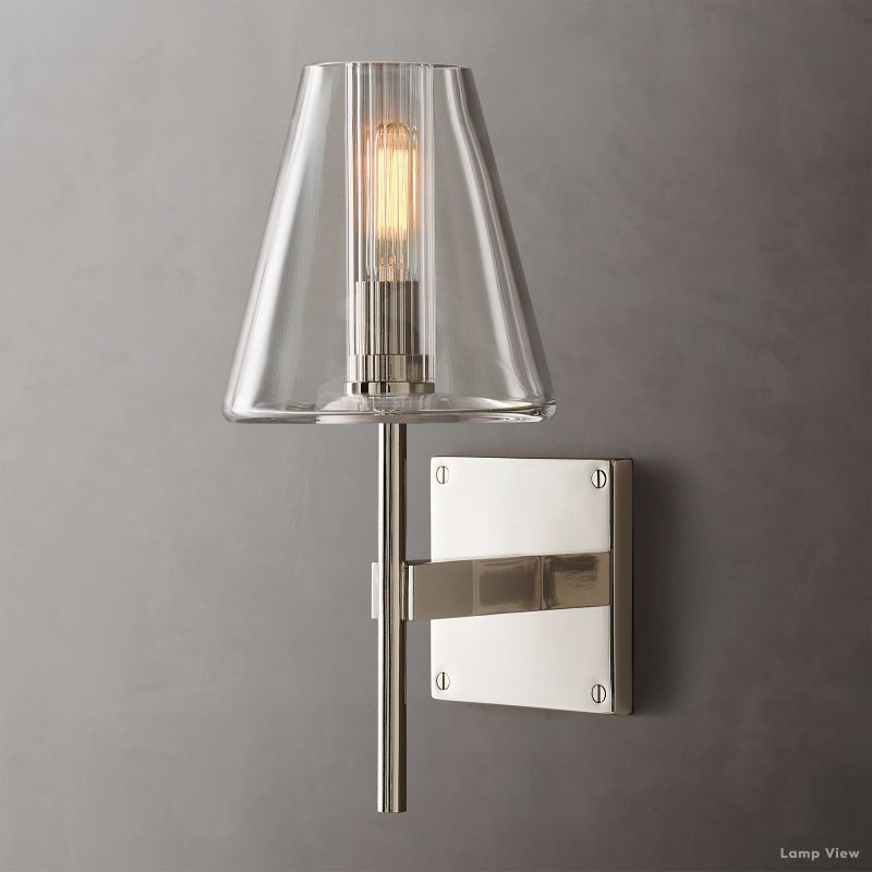 Fulham Glass Shade Wall Sconce