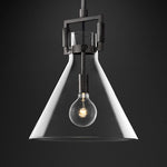 Machinist Funnel Pendant Light