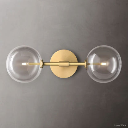 Callene Offset Globe Linear Wall Sconce