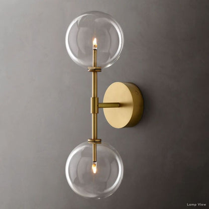 Callene Offset Globe Linear Wall Sconce