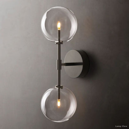 Callene Offset Globe Linear Wall Sconce