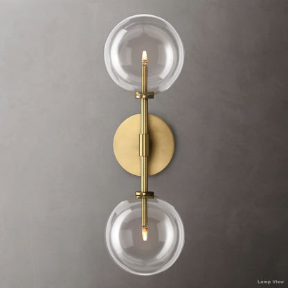 Callene Offset Globe Linear Wall Sconce