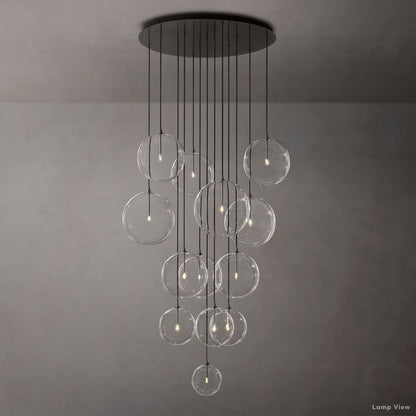 Callene Offset Globe Cluster Chandelier 44"