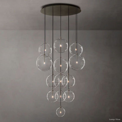 Callene Offset Globe Cluster Chandelier 44"
