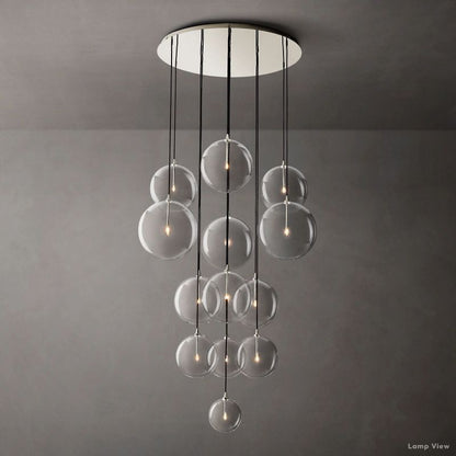 Callene Offset Globe Cluster Chandelier 44"