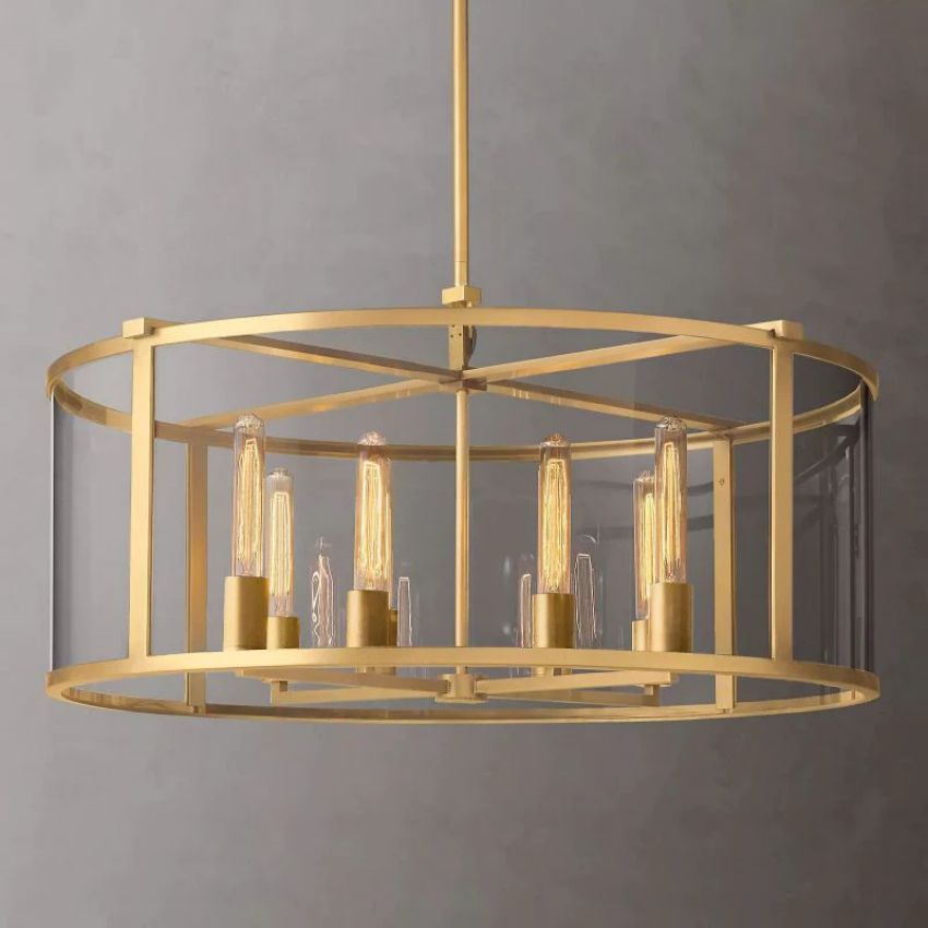 Beckman Round Chandelier 33"