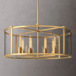 Beckman Round Chandelier 33"
