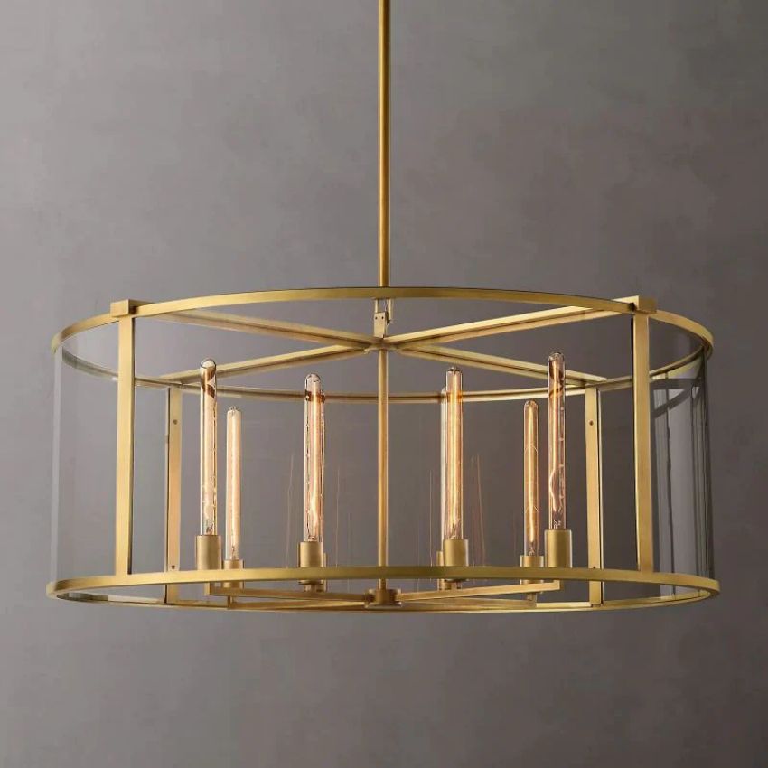 Beckman Round Chandelier 44"
