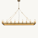 Camino Rectangle Chandelier 41"