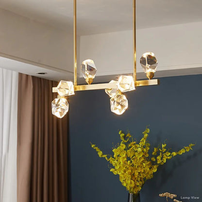 Angle Linear Chandelier
