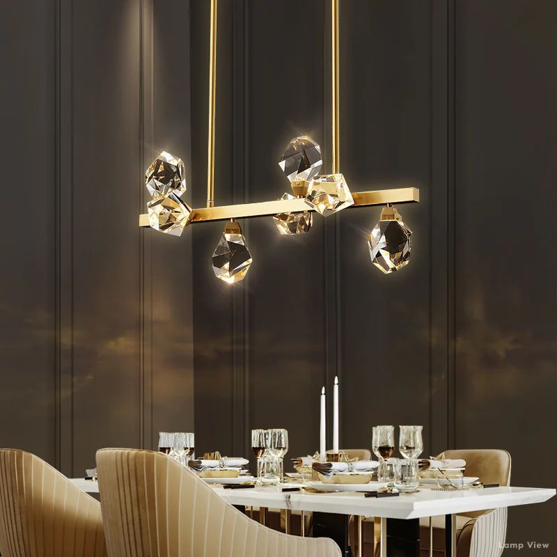 Angle Linear Chandelier