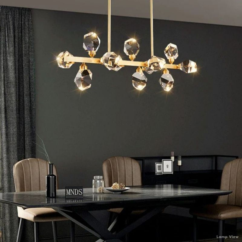 Angle Linear Chandelier
