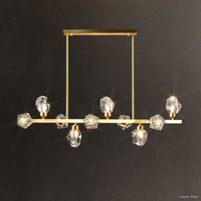 Angle Linear Chandelier
